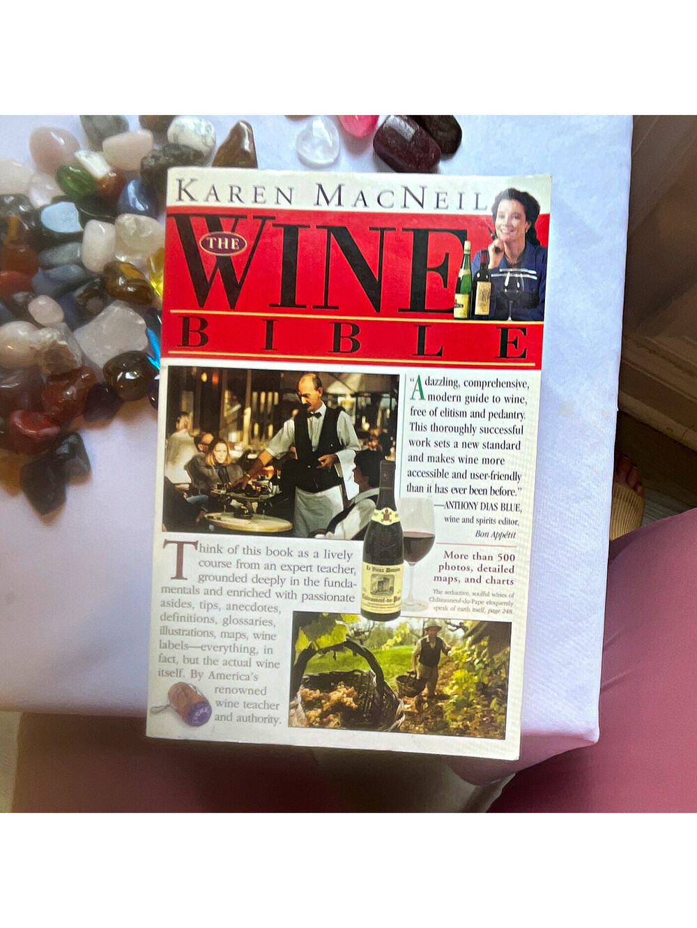 The Wine Bible by Karen MacNeil Paperback Illustrated Wine Reference